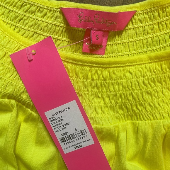 Lilly Pulitzer Nailah top, size S, NWT - Picture 4 of 4
